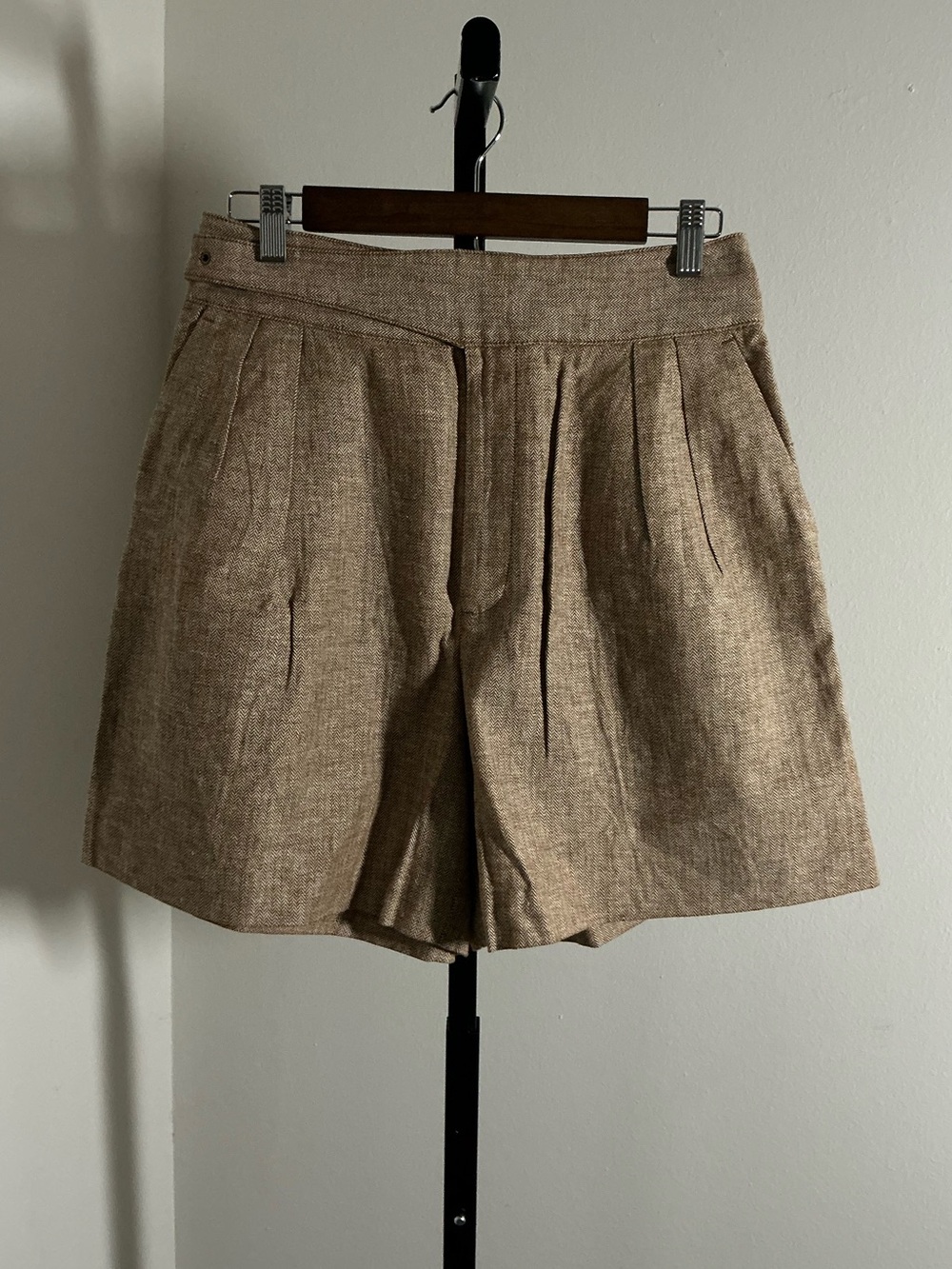 Banana Republic | Pleated High-Rise Shorts